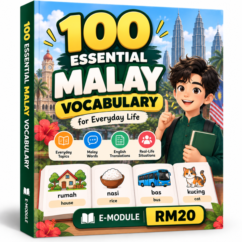 100 Essential Malay Vocabulary — E-Module